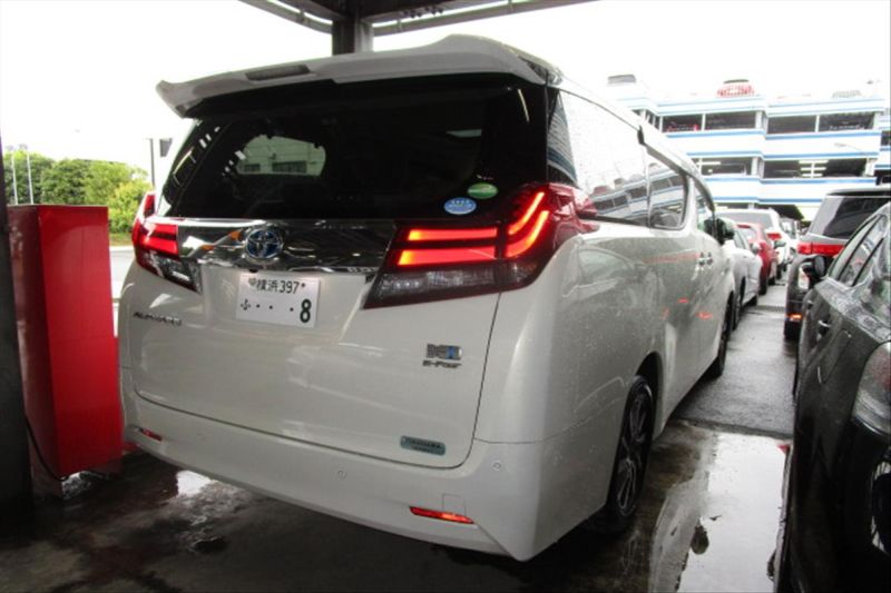 2015 Toyota Alphard Hybrid G Package 4WD 2.5L right rear