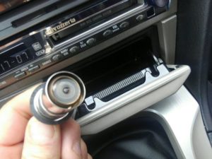 1999 Nissan Skyline R34 GT-R VSpec TV2 Bayside Blue cigarette lighter