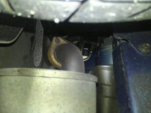 1999 Nissan Skyline R34 GT-R VSpec TV2 Bayside Blue underbody 7