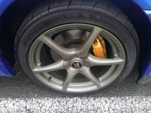 1999 Nissan Skyline R34 GT-R VSpec TV2 Bayside Blue wheel 2
