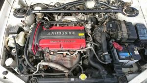 2000 Mitsubishi Lancer EVO 6.5 Tommi Mäkinen Edition engine 2