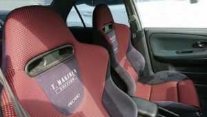 2000 Mitsubishi Lancer EVO 6.5 Tommi Mäkinen Edition seats