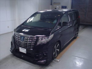 2015 Toyota Alphard HYBRID Executive Lounge 4WD 2.5L auction left front