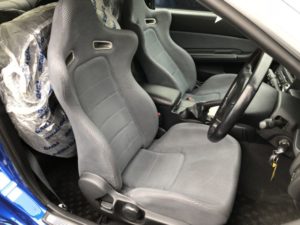 1999 Nissan Skyline R34 GTR VSpec Bayside Blue interior