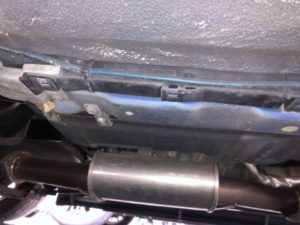 1999 Nissan Skyline R34 GTR VSpec Bayside Blue underbody 6