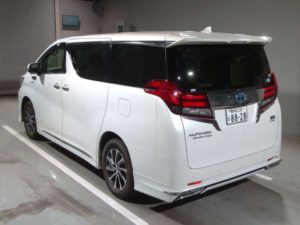 2017 Toyota Alphard Hybrid Executive Lounge auction rear