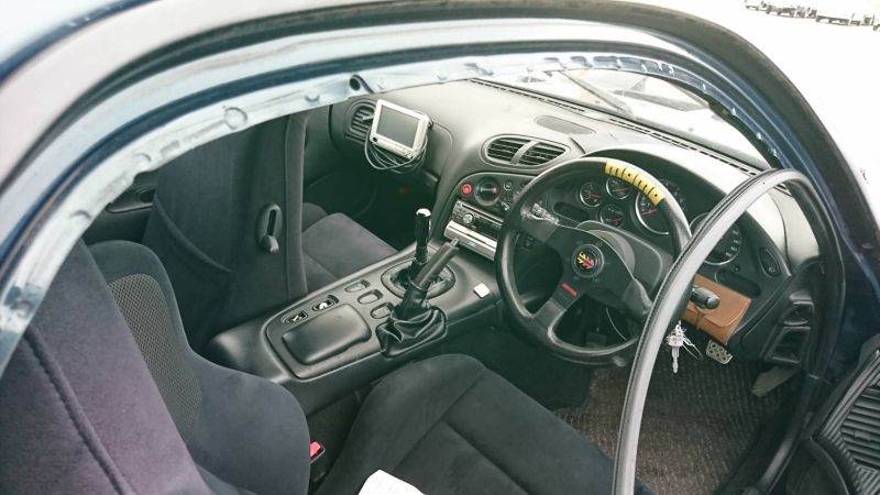 1992 Mazda RX-7 turbo interior