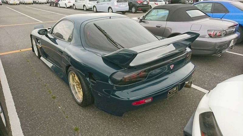1992 Mazda RX-7 turbo left rear