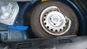 1992 Mazda RX-7 turbo spare wheel