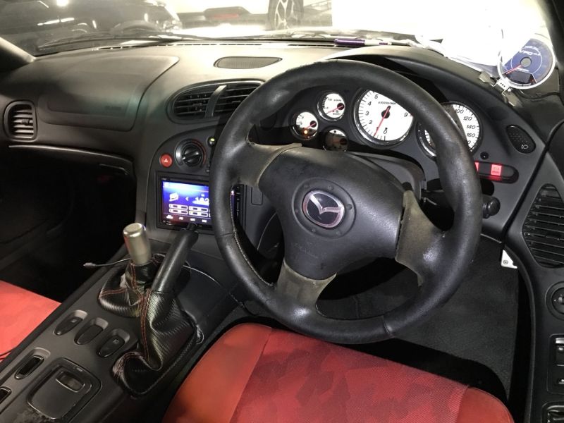 2001 Mazda RX-7 Type RB S Package turbo interior