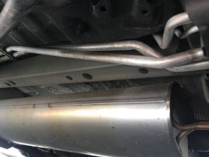 2015 Toyota Vellfire Hybrid Executive Lounge muffler