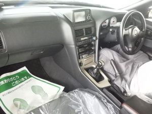 1999 R34 GTR VSpec Midnight Purple II LV4 auction interior