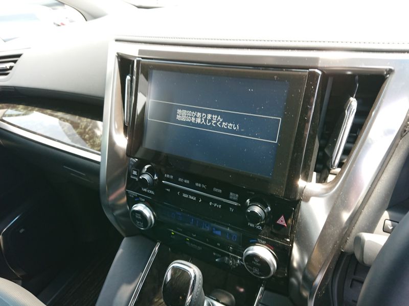 2017 Toyota Alphard Hybrid SR C Package TV screen