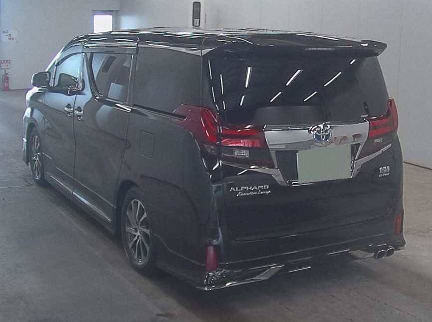 2017 Toyota Alphard Hybrid SR C Package auction left rear