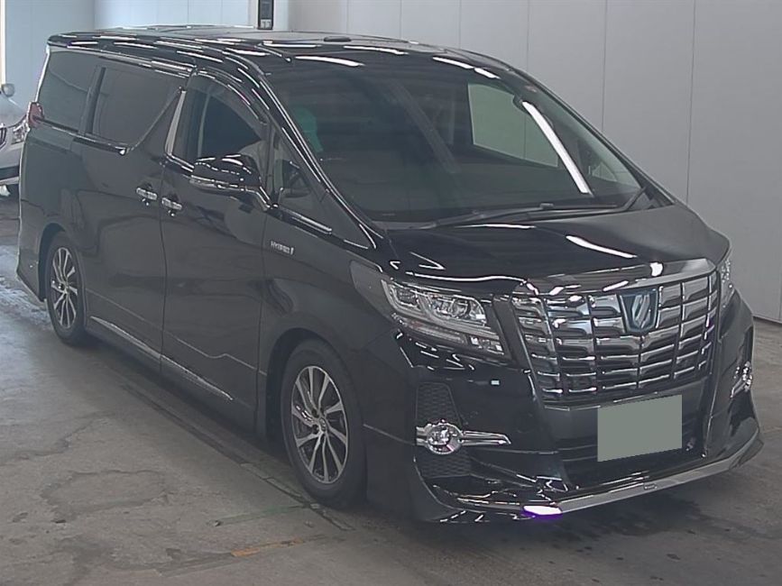 2017 Toyota Alphard Hybrid SR C Package auction right front