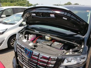 2017 Toyota Alphard Hybrid SR C Package engine
