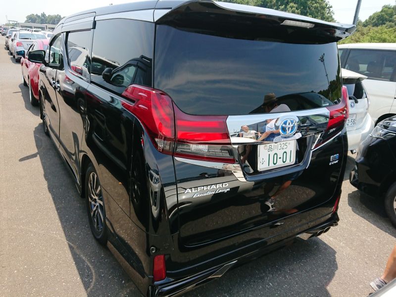 2017 Toyota Alphard Hybrid SR C Package left rear
