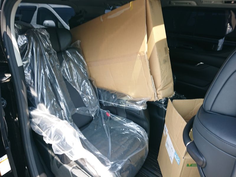 2017 Toyota Alphard Hybrid SR C Package rear seat