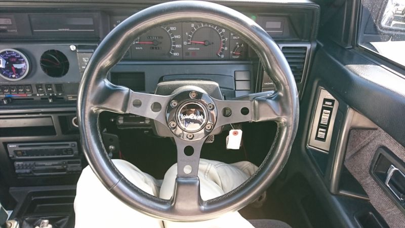 1987 NISSAN SKYLINE GTS-R steering wheel