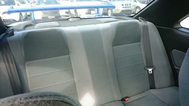 1999 Nissan Skyline R34 GTR VSpec blue rear seat
