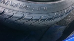 1999 Nissan Skyline R34 GTR VSpec blue wheel