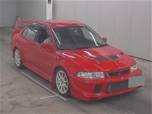 2000 Mitsubishi Lancer EVO 6 TME red auction front