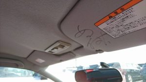 2000 Mitsubishi Lancer EVO 6 TME red visor