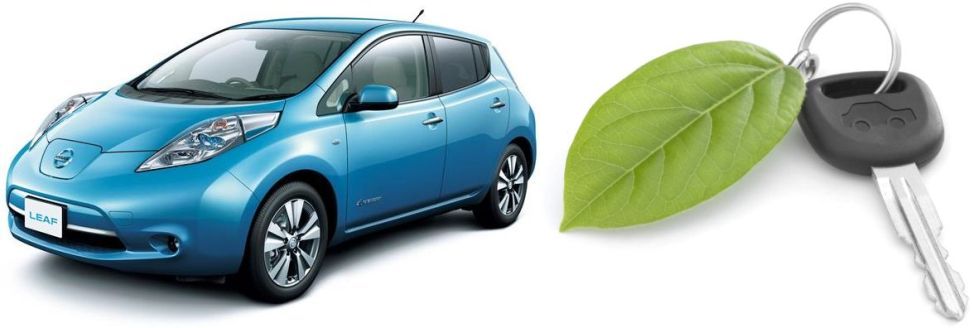Nissan Leaf import and key
