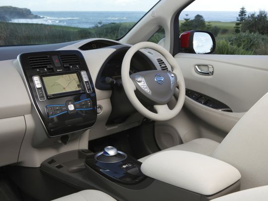 Nissan Leaf import interior 2