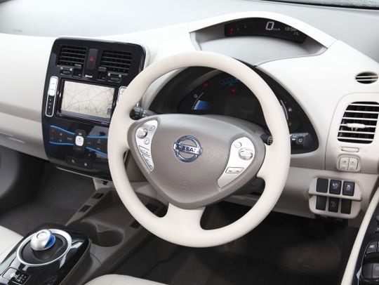 Nissan Leaf import interior