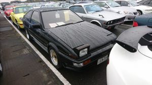 1986 Toyota Sprinter BLACK LTD right front