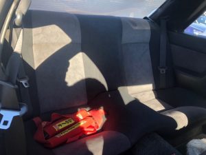 1990 Nissan Skyline R32 GTR NISMO rear seat
