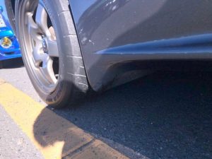 1990 Nissan Skyline R32 GTR NISMO skirt scrape