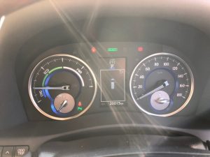2017 Toyota Alphard Hybrid Executive Lounge instruments