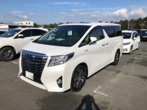 2017 Toyota Alphard Hybrid Executive Lounge left front