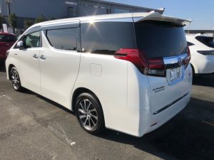 2017 Toyota Alphard Hybrid Executive Lounge left rear