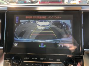 2017 Toyota Alphard Hybrid Executive Lounge rear camera