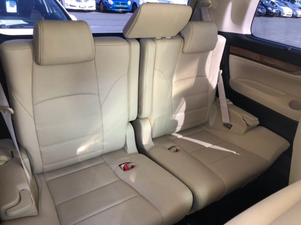 2017 Toyota Alphard Hybrid Executive Lounge rear seats