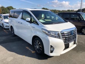 2017 Toyota Alphard Hybrid Executive Lounge right front