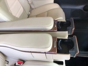 2017 Toyota Alphard Hybrid Executive Lounge seat armrest