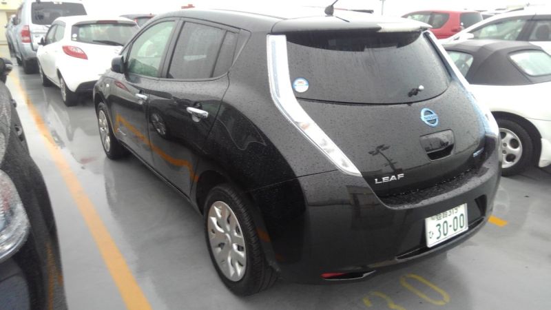 2014 Nissan Leaf X 24kW left rear