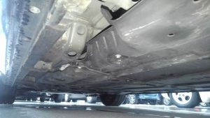 2014 Nissan Leaf X 24kW underbody