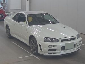 2002 R34 GT-R VSPEC 2 NUR white 1