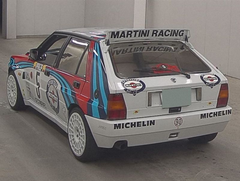 1992 Lancia Delta Integrale Collezione left rear