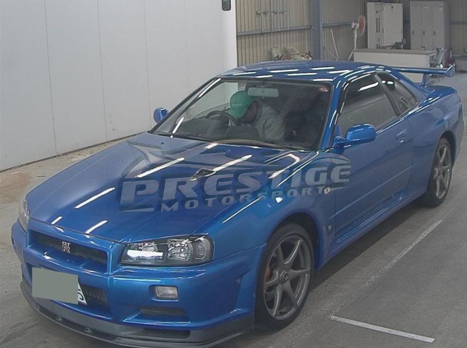 2002 Nissan Skyline R34 GT-R V-Spec II Nür Bayside Blue - JV