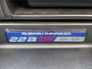 1998 Subaru WRX 22B STi 12