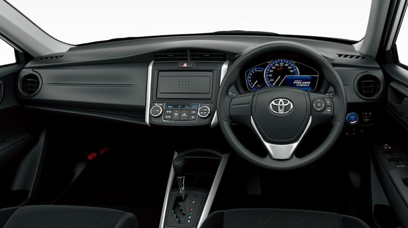 Toyota Corolla Fielder hybrid interior new model 1