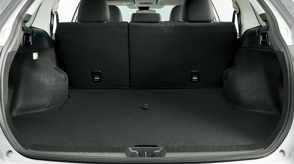 Toyota Corolla Fielder hybrid interior new model boot space