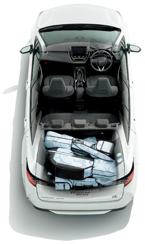 Toyota Corolla Touring interior space
