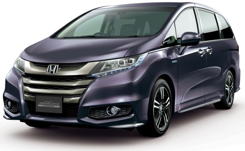 Import Honda Odyssey hybrid Absolute light purple